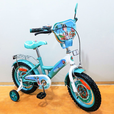 Велосипед двоколісний Tilly Корсар 14 д. T-21428 Turquoise-White