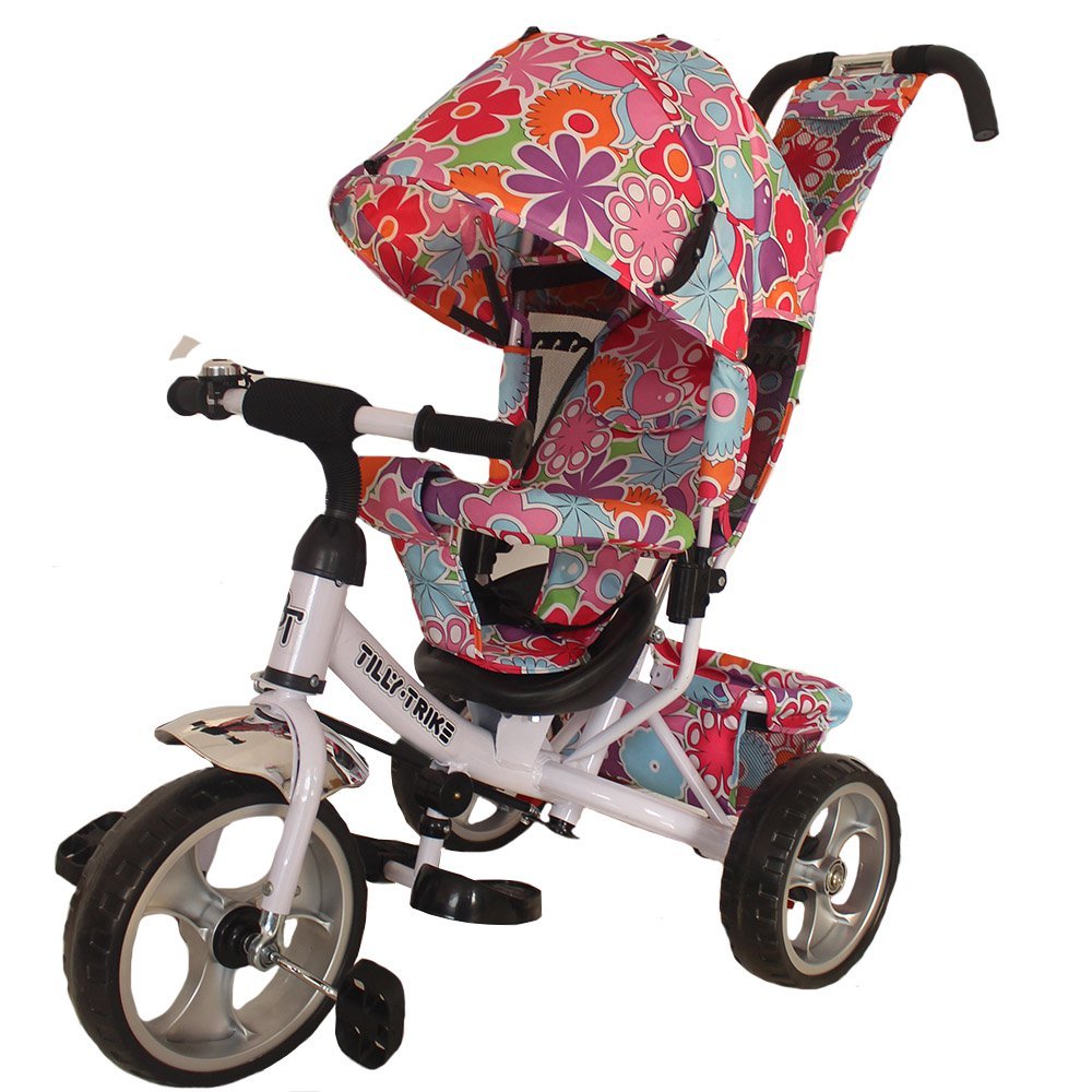 Велосипед триколісний Tilly Trike T-344-1 White