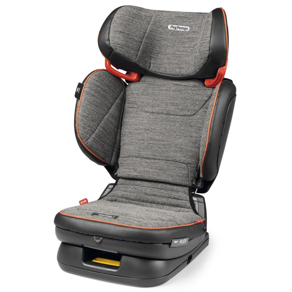 Peg Perego Viaggio 2-3 Flex - дитяче автокрісло (від 3 до 12 років / від 15 до 36 кг), складне автокрісло, регулювання спинки та підголівника • Wonder Grey