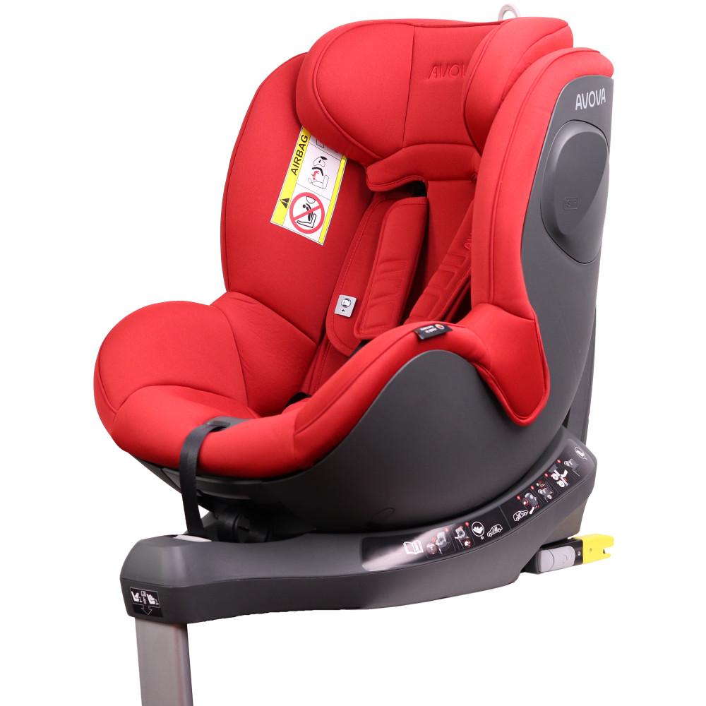 Автокресло Avova Sperber-Fix i-Size Maple Red Автокресло Avova Sperber-Fix i-Size Maple Red