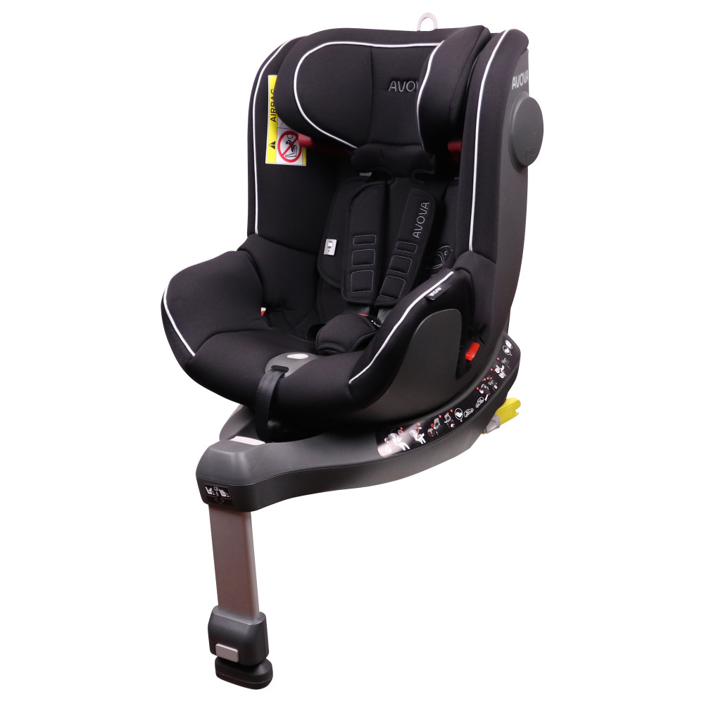 Автокресло Avova Swan-Fix Pearl Black