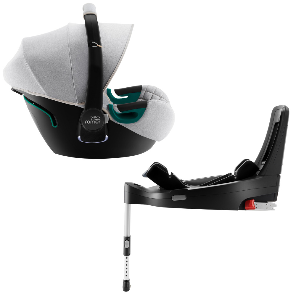 Автокрісло Britax-Romer Baby-Safe iSense Nordic Grey з платформою Flex Base iSense