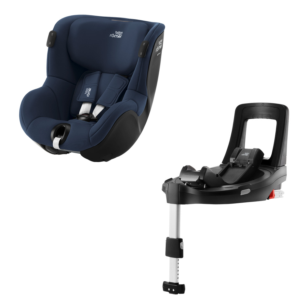 Автокрісло Britax-Romer Dualfix iSense Indigo Blue з платформою Flex Base iSense