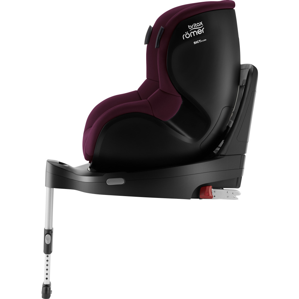Автокрісло Britax-Romer Dualfix iSense Burgundy Red з платформою Flex Base iSense