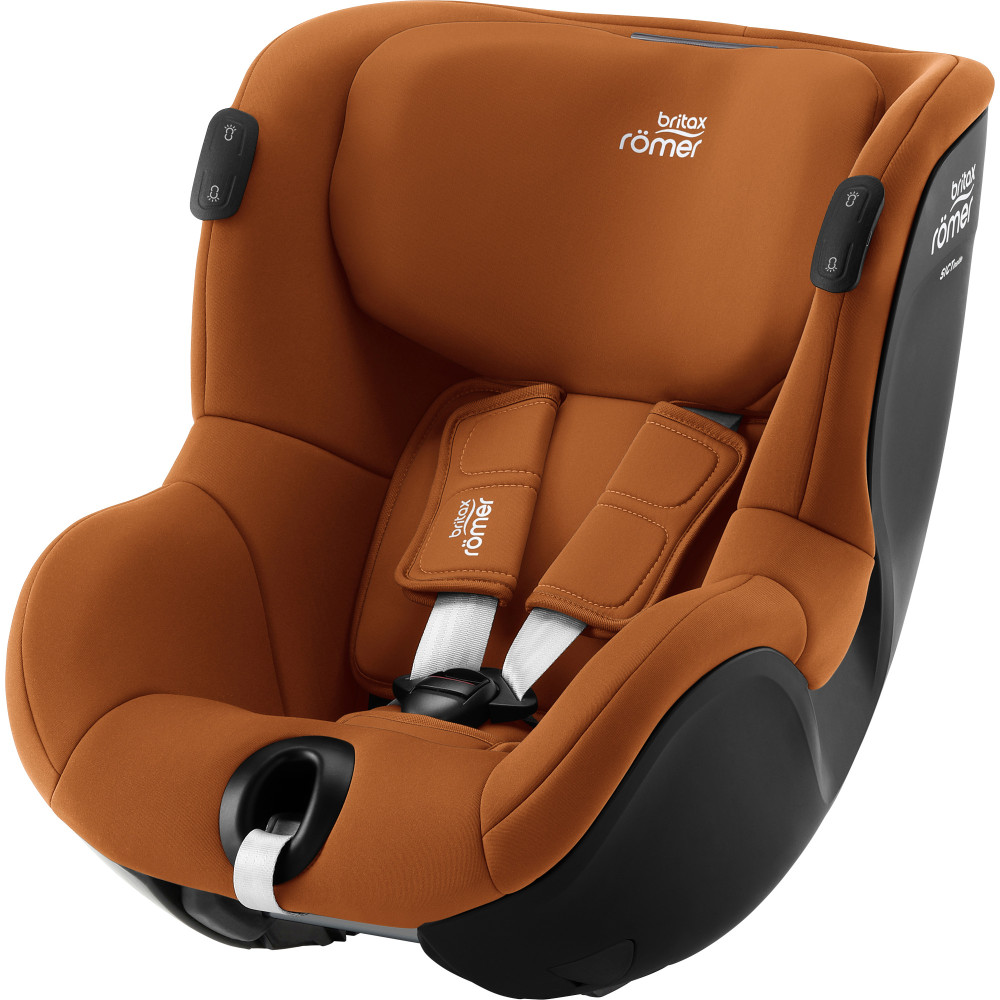 Автокрісло Britax-Romer Dualfix iSense Golden Cognac з платформою Flex Base iSense