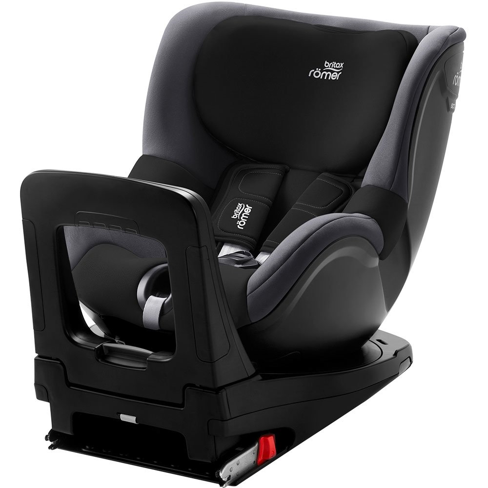 Автокрісло Britax-Romer Dualfix i-Size Black Ash з вкладишем для новонародженого