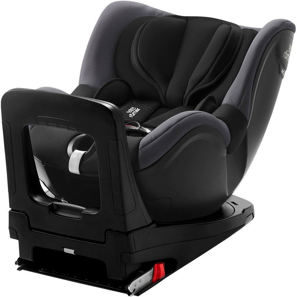 Автокрісло Britax-Romer Dualfix i-Size Black Ash з вкладишем для новонародженого