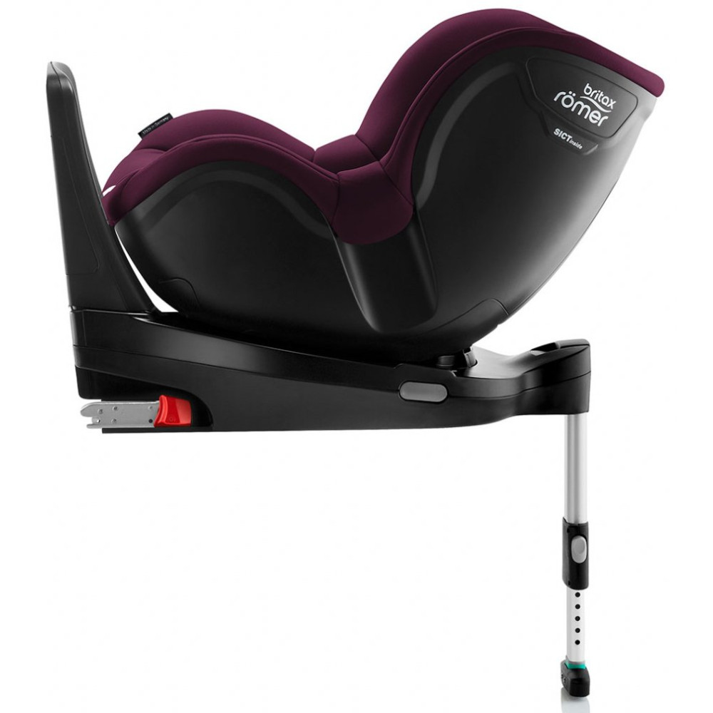 Автокрісло Britax-Romer Dualfix I-Size Burgundy Red з вкладишем для новонародженого