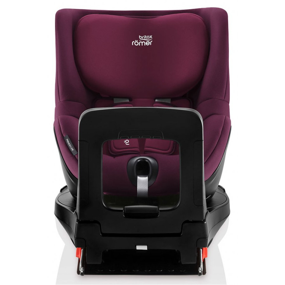 Автокрісло Britax-Romer Dualfix I-Size Burgundy Red з вкладишем для новонародженого