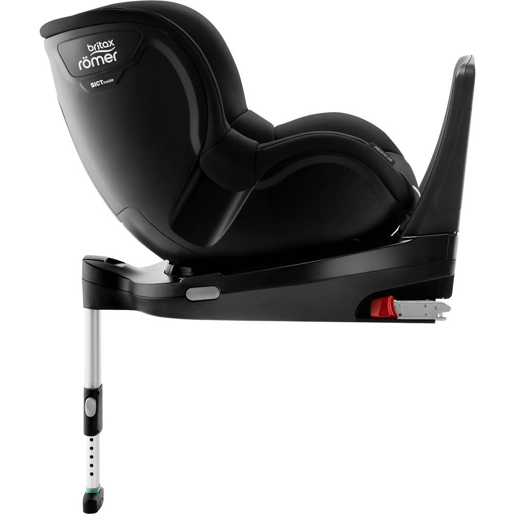 Автокрісло Britax-Romer Dualfix I-Size Cosmos Black з вкладишем для новонародженого