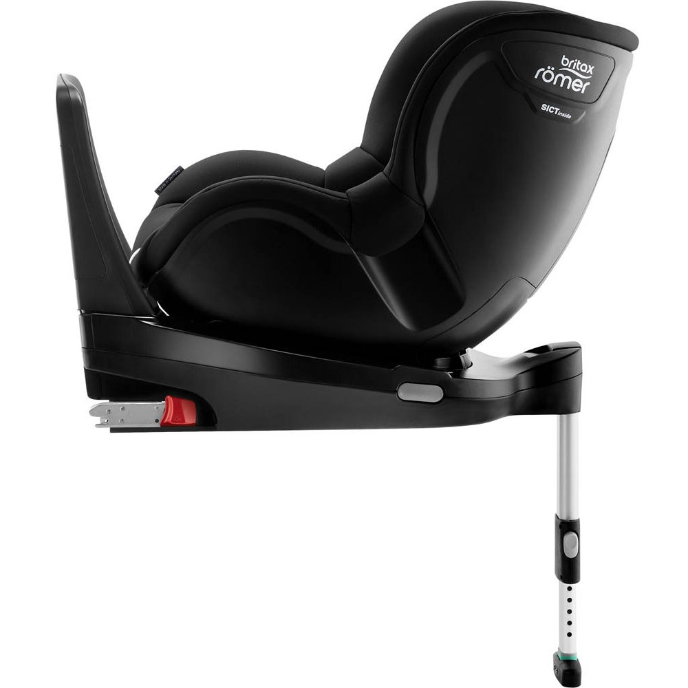 Автокрісло Britax-Romer Dualfix I-Size Cosmos Black з вкладишем для новонародженого