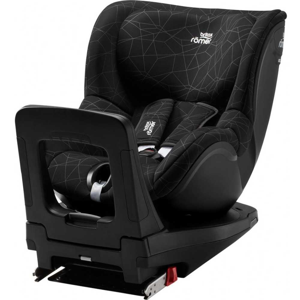 Автокрісло Britax-Romer Dualfix I-Size Crystal Black з вкладишем для новонародженого