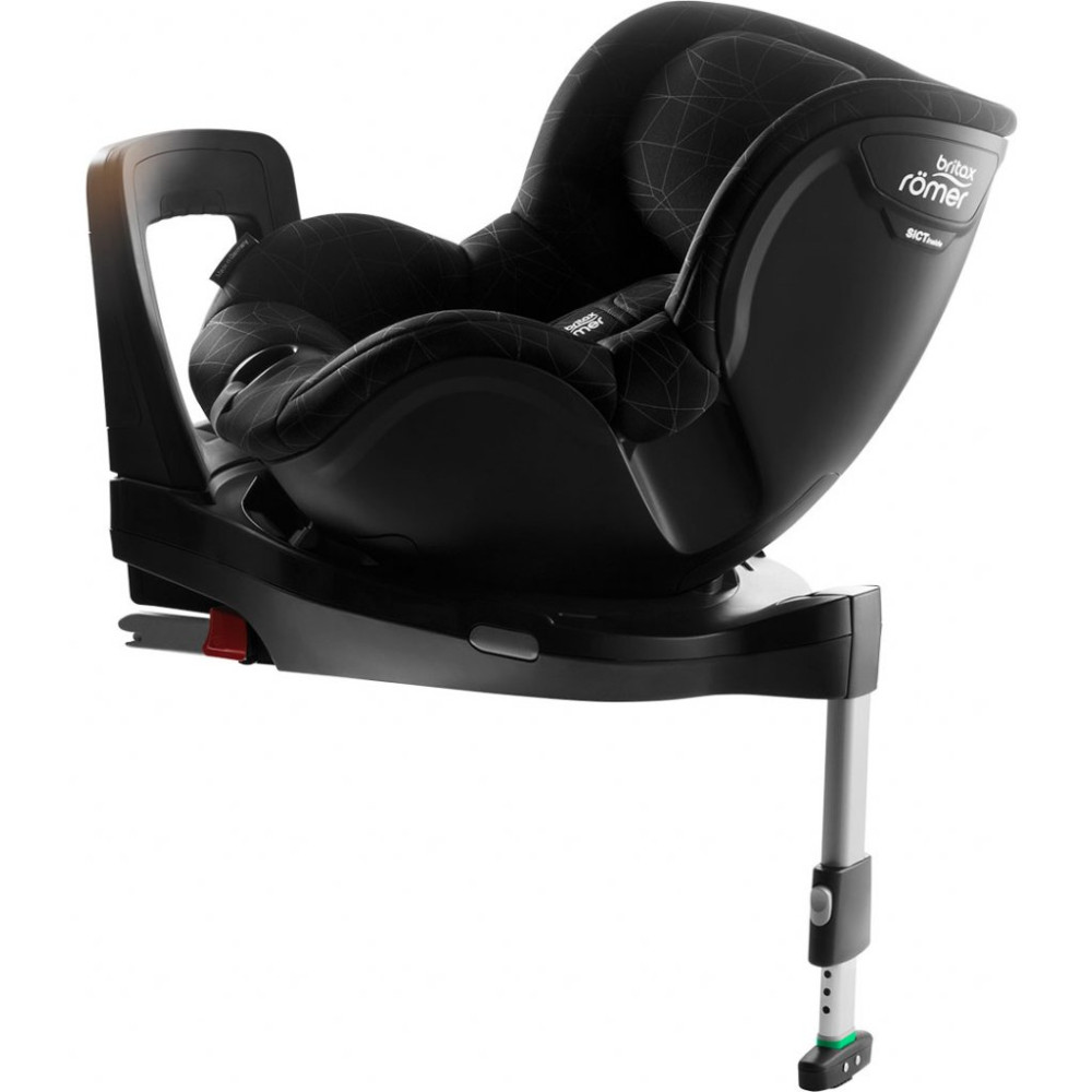 Автокрісло Britax-Romer Dualfix I-Size Crystal Black з вкладишем для новонародженого