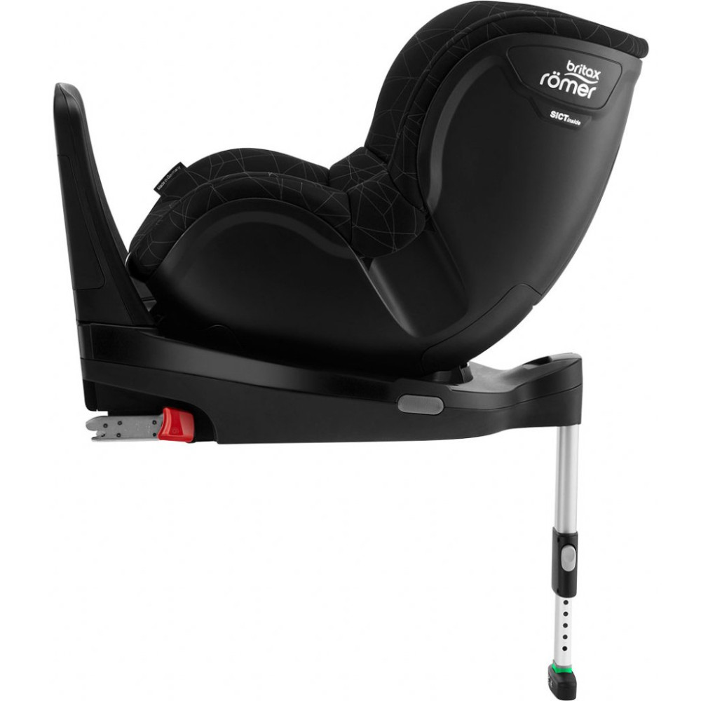 Автокрісло Britax-Romer Dualfix I-Size Crystal Black з вкладишем для новонародженого
