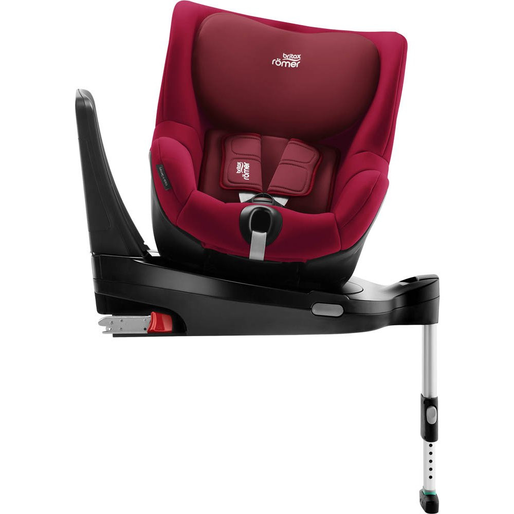 Автокрісло Britax-Romer Dualfix I-Size Flame Red з вкладишем для новонародженого