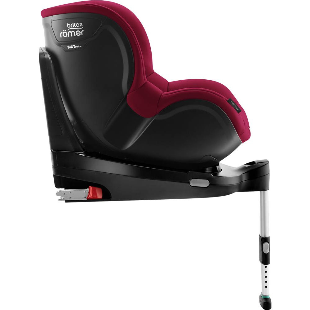 Автокрісло Britax-Romer Dualfix I-Size Flame Red з вкладишем для новонародженого