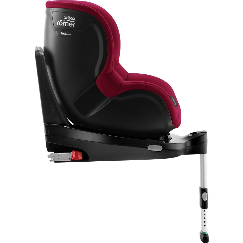 Автокрісло Britax-Romer Dualfix I-Size Flame Red з вкладишем для новонародженого