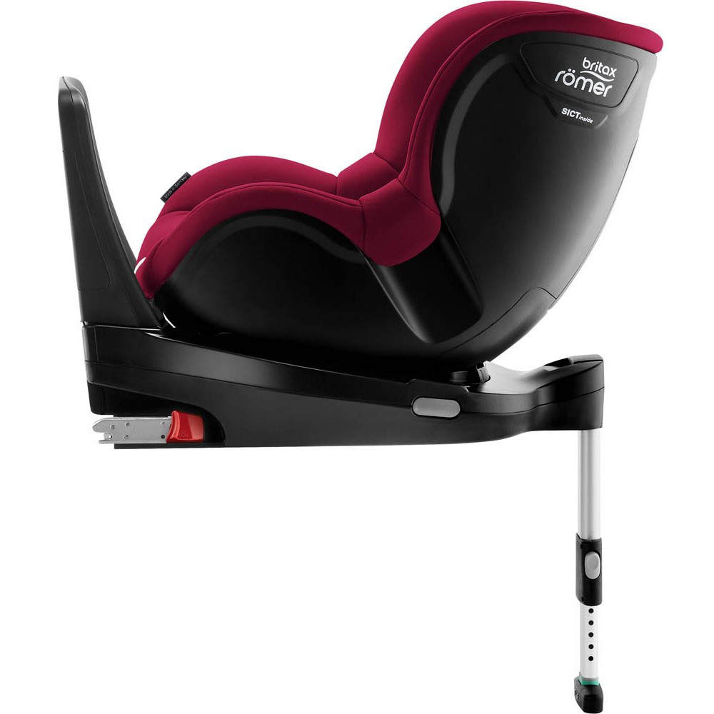 Автокрісло Britax-Romer Dualfix I-Size Flame Red з вкладишем для новонародженого