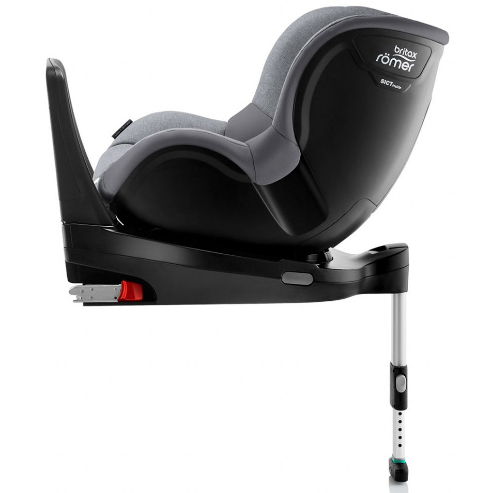 Автокрісло Britax-Romer Dualfix I-Size Grey Marble з вкладишем для новонародженого