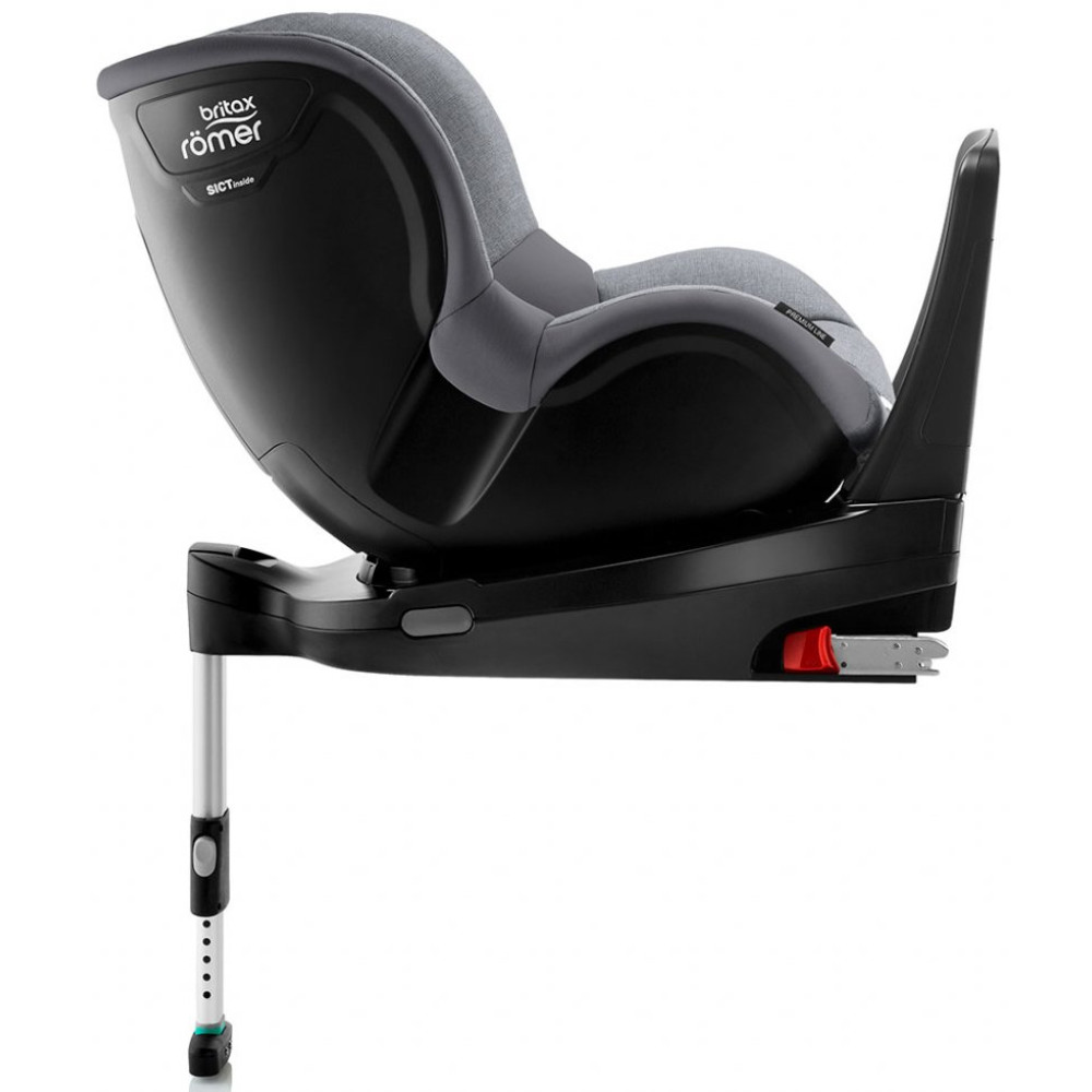 Автокрісло Britax-Romer Dualfix I-Size Grey Marble з вкладишем для новонародженого