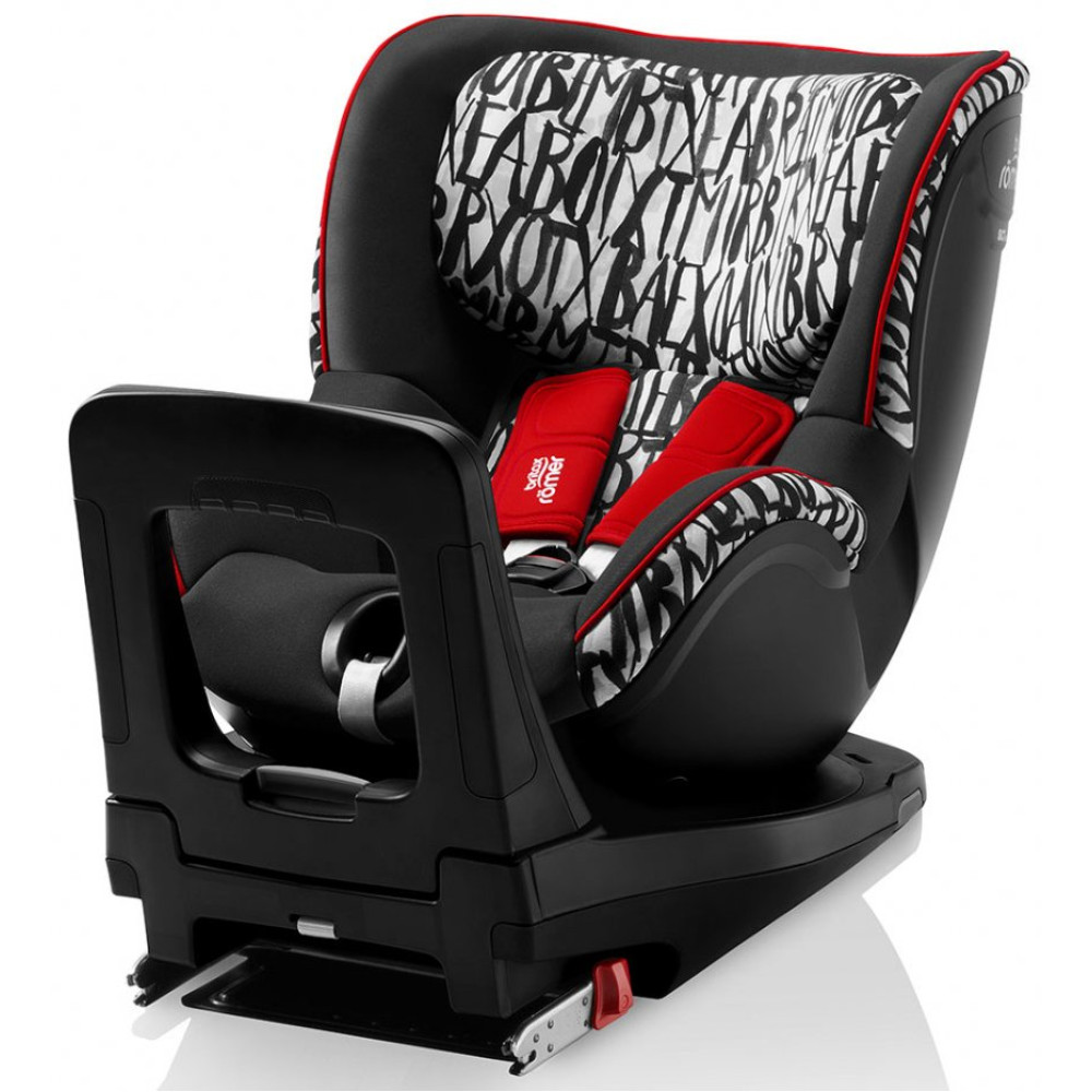 Автокрісло Britax-Romer Dualfix I-Size Letter Design з вкладишем для новонародженого