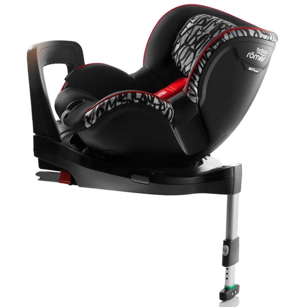 Автокрісло Britax-Romer Dualfix I-Size Letter Design з вкладишем для новонародженого