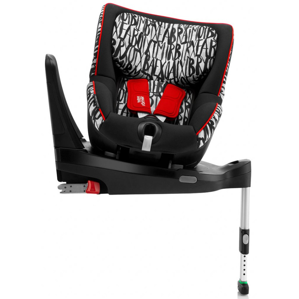 Автокрісло Britax-Romer Dualfix I-Size Letter Design з вкладишем для новонародженого