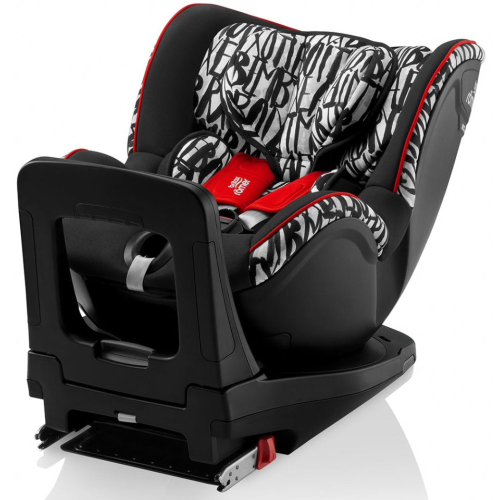 Автокрісло Britax-Romer Dualfix I-Size Letter Design з вкладишем для новонародженого