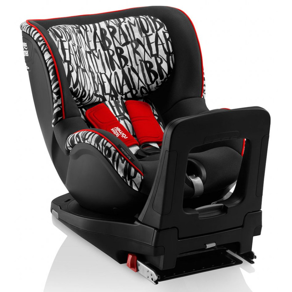 Автокрісло Britax-Romer Dualfix I-Size Letter Design з вкладишем для новонародженого