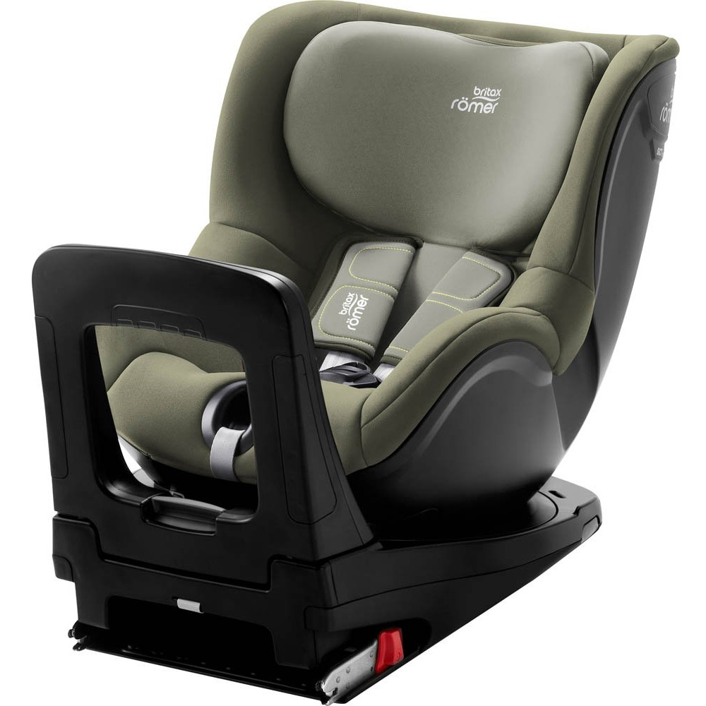 Автокрісло Britax-Romer Dualfix I-Size Olive Green з вкладишем для новонародженого