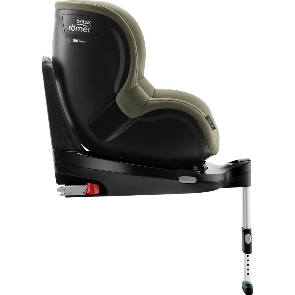 Автокрісло Britax-Romer Dualfix I-Size Olive Green з вкладишем для новонародженого