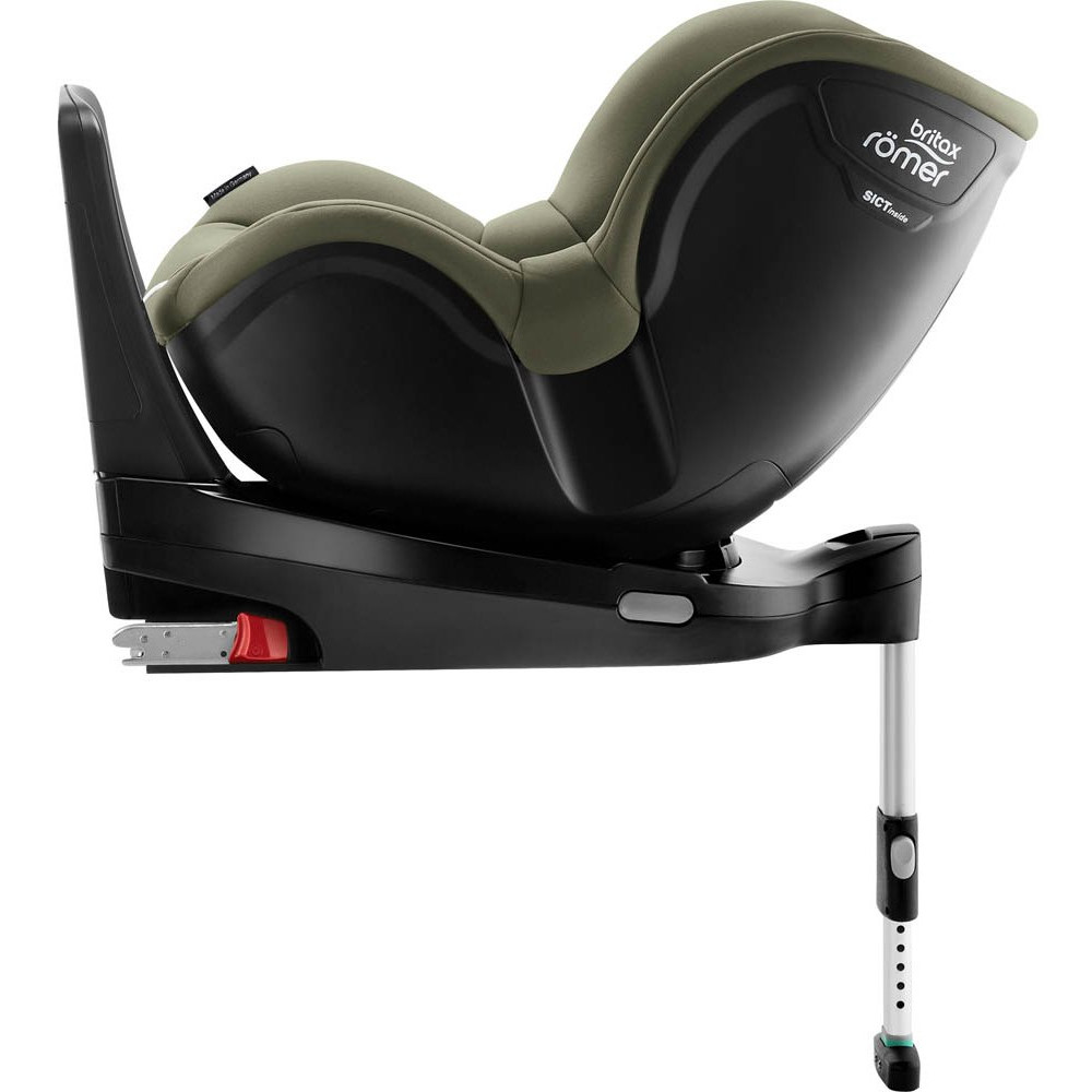 Автокрісло Britax-Romer Dualfix I-Size Olive Green з вкладишем для новонародженого