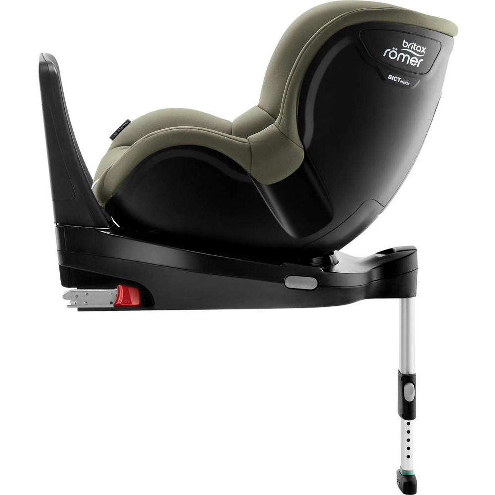 Автокрісло Britax-Romer Dualfix I-Size Olive Green з вкладишем для новонародженого