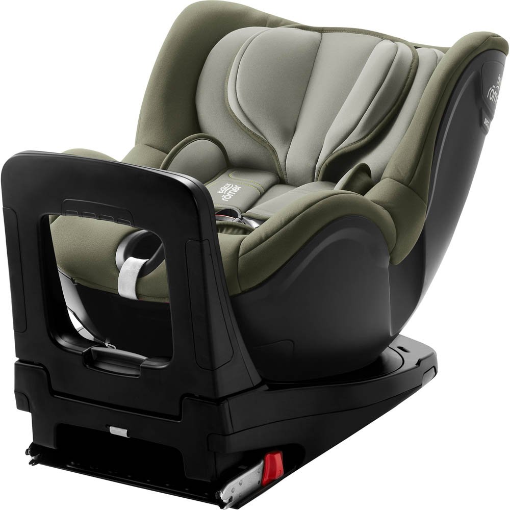 Автокрісло Britax-Romer Dualfix I-Size Olive Green з вкладишем для новонародженого