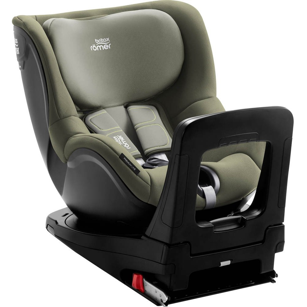 Автокрісло Britax-Romer Dualfix I-Size Olive Green з вкладишем для новонародженого