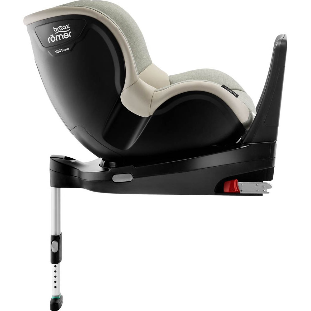 Автокрісло Britax-Romer Dualfix I-Size Sand Marble з вкладишем для новонародженого