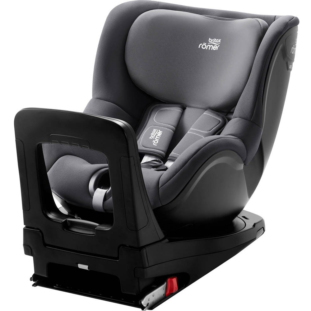 Автокрісло Britax-Romer Dualfix I-Size Storm Grey з вкладишем для новонародженого