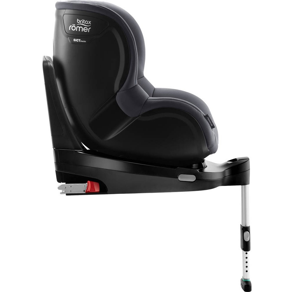 Автокрісло Britax-Romer Dualfix I-Size Storm Grey з вкладишем для новонародженого