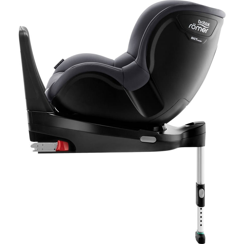 Автокрісло Britax-Romer Dualfix I-Size Storm Grey з вкладишем для новонародженого