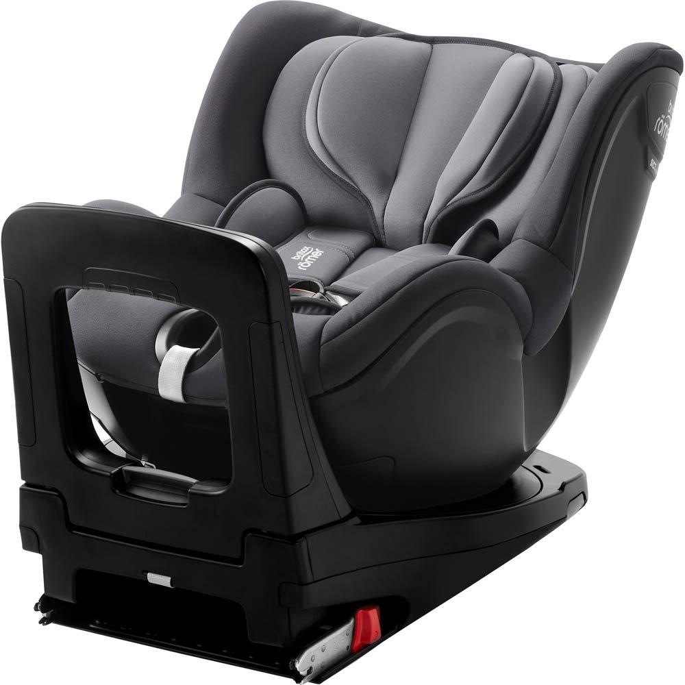 Автокрісло Britax-Romer Dualfix I-Size Storm Grey з вкладишем для новонародженого