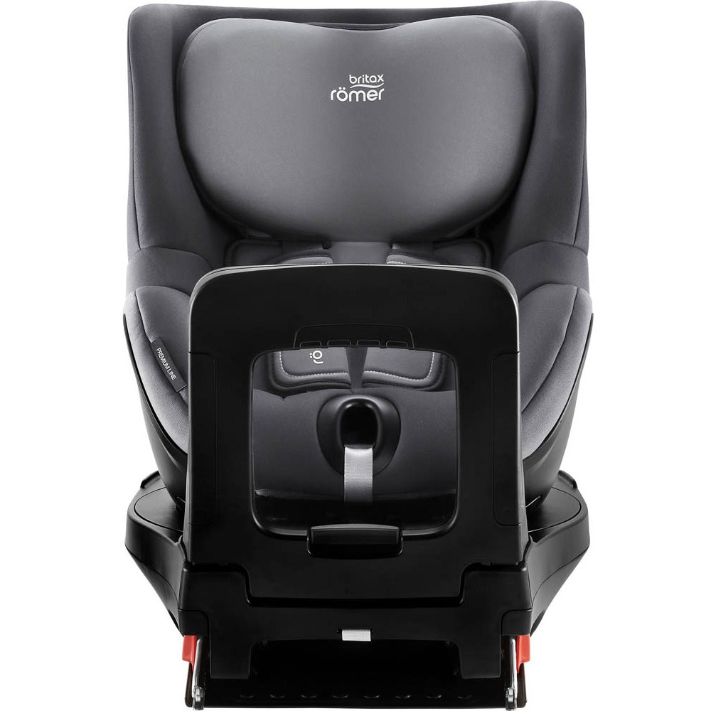Автокрісло Britax-Romer Dualfix I-Size Storm Grey з вкладишем для новонародженого