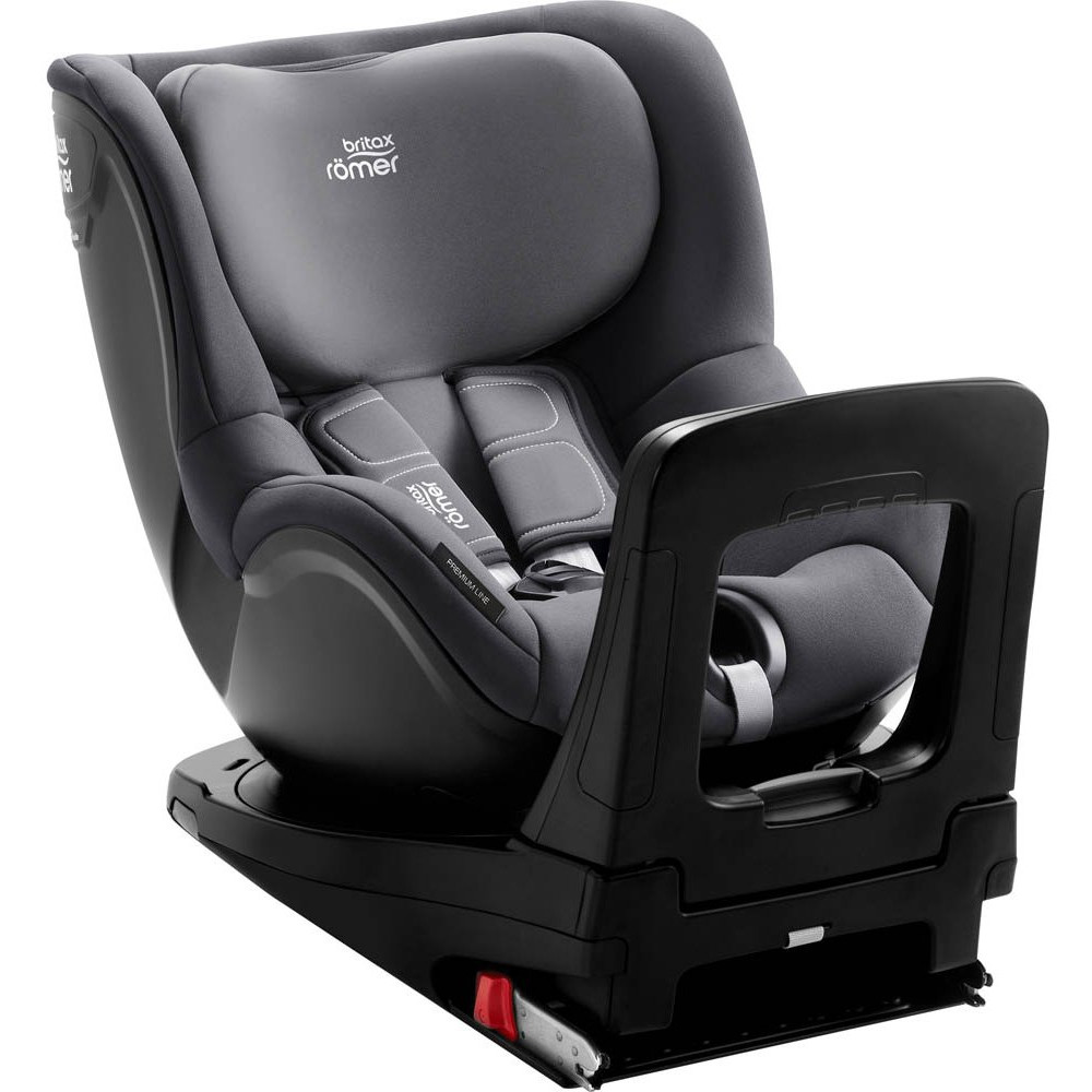 Автокрісло Britax-Romer Dualfix I-Size Storm Grey з вкладишем для новонародженого