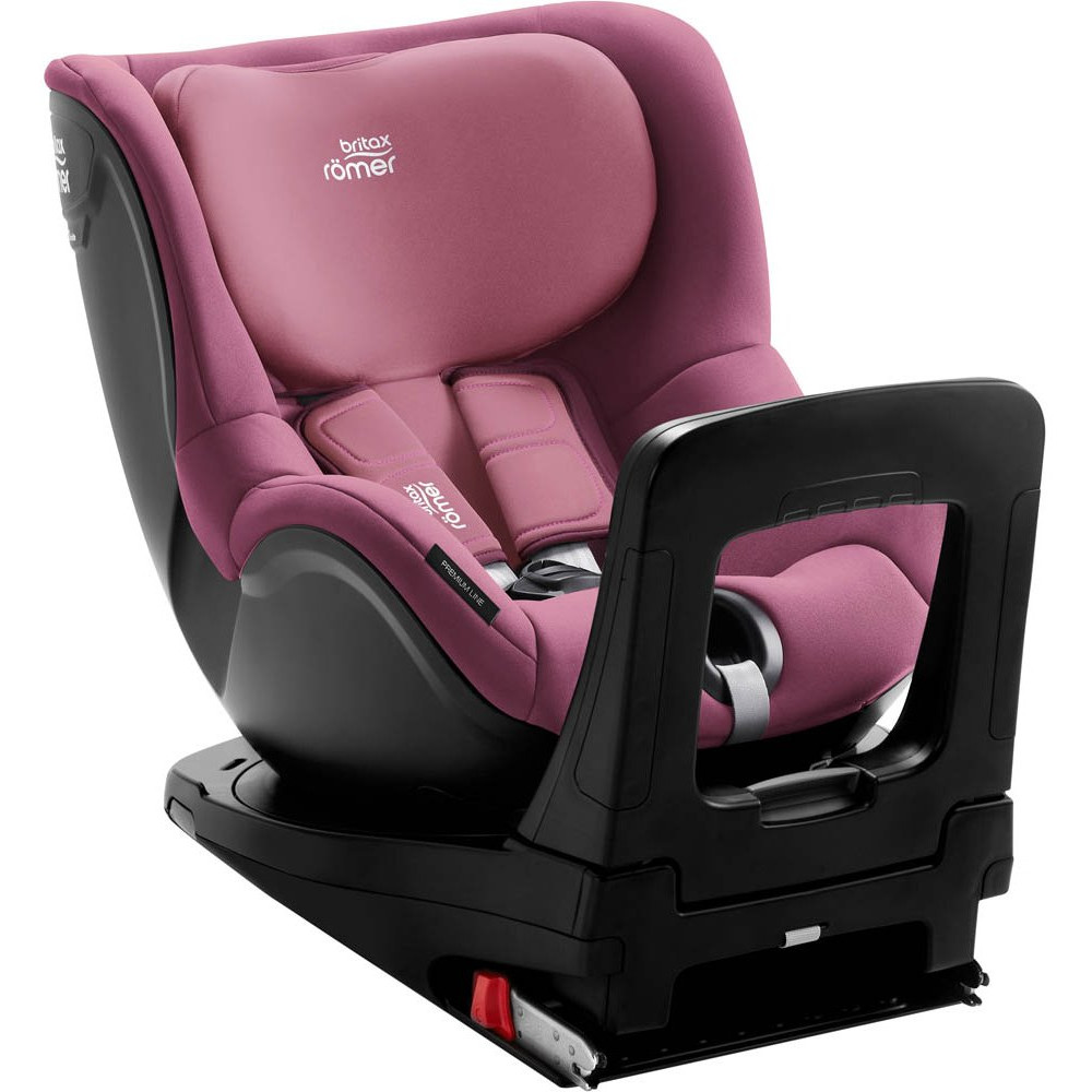 Автокрісло Britax-Romer Dualfix I-Size Wine Rose з вкладишем для новонародженого