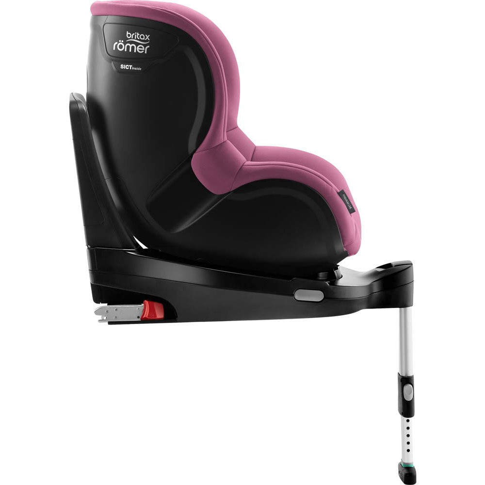 Автокрісло Britax-Romer Dualfix I-Size Wine Rose з вкладишем для новонародженого