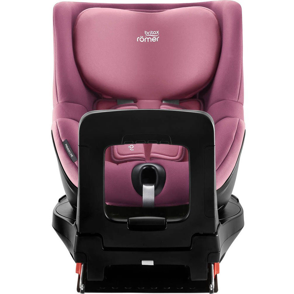 Автокрісло Britax-Romer Dualfix I-Size Wine Rose з вкладишем для новонародженого