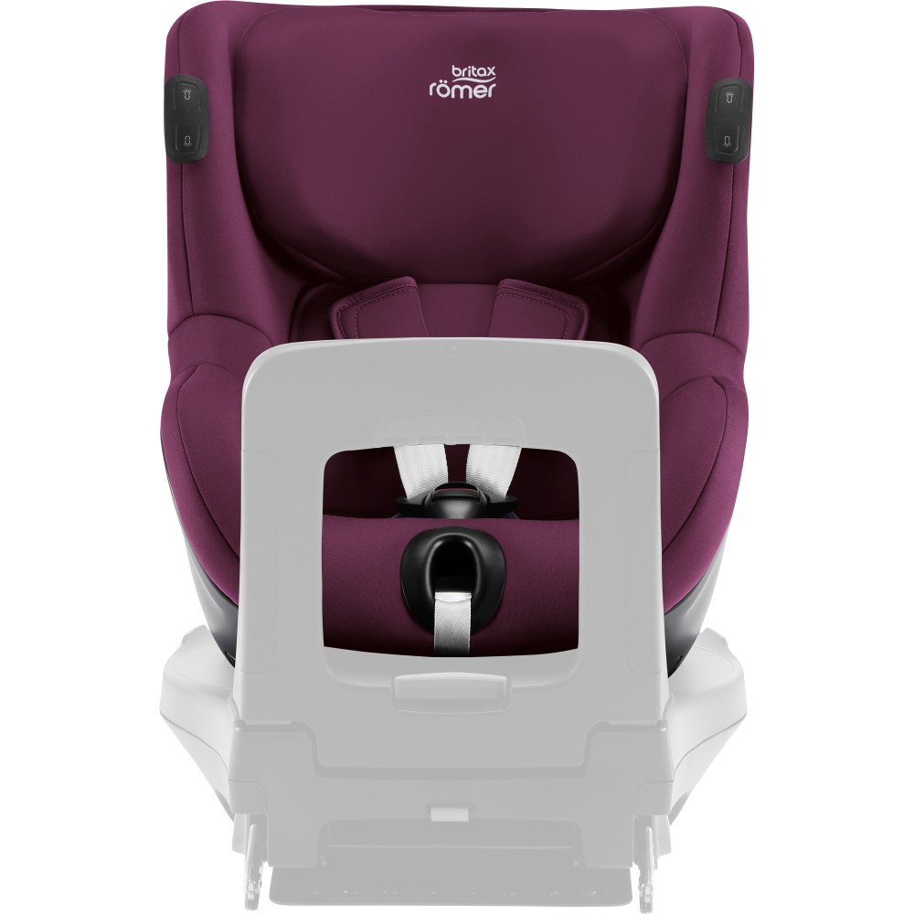 Britax Romer Dualfix iSense - детское автокресло (от 3 месяцев до 4 лет / 61 - 105 см), с функцией поворота на 360 градусов, для использования автокресла необходима совместимая база ISOFIX • Burgundy Red Britax Romer Dualfix iSense - детское автокресло (от 3 месяцев до 4 лет / 61 - 105 см), с функцией поворота на 360 градусов, для использования автокресла необходима совместимая база ISOFIX • Burgundy Red