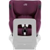 Britax Romer Dualfix iSense - детское автокресло (от 3 месяцев до 4 лет / 61 - 105 см), с функцией поворота на 360 градусов, для использования автокресла необходима совместимая база ISOFIX • Burgundy Red