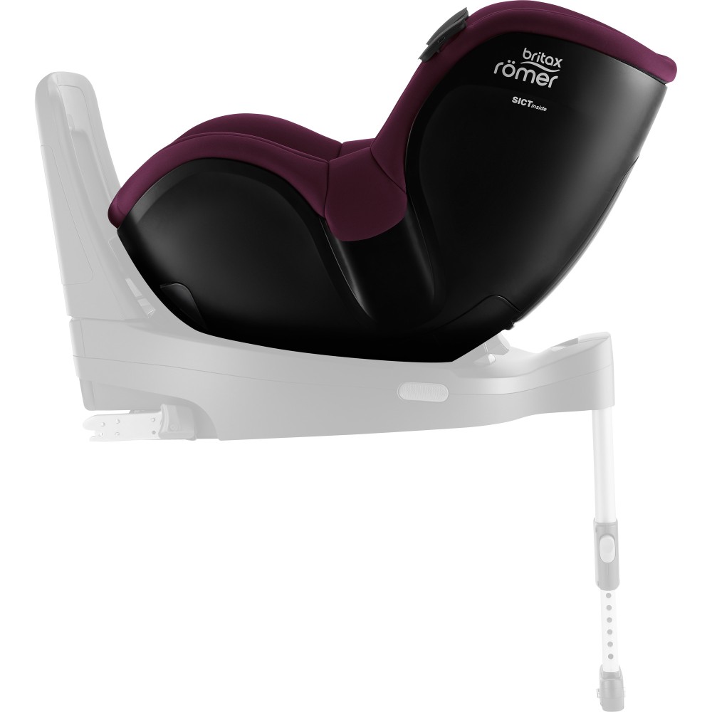 Britax Romer Dualfix iSense - детское автокресло (от 3 месяцев до 4 лет / 61 - 105 см), с функцией поворота на 360 градусов, для использования автокресла необходима совместимая база ISOFIX • Burgundy Red Britax Romer Dualfix iSense - детское автокресло (от 3 месяцев до 4 лет / 61 - 105 см), с функцией поворота на 360 градусов, для использования автокресла необходима совместимая база ISOFIX • Burgundy Red