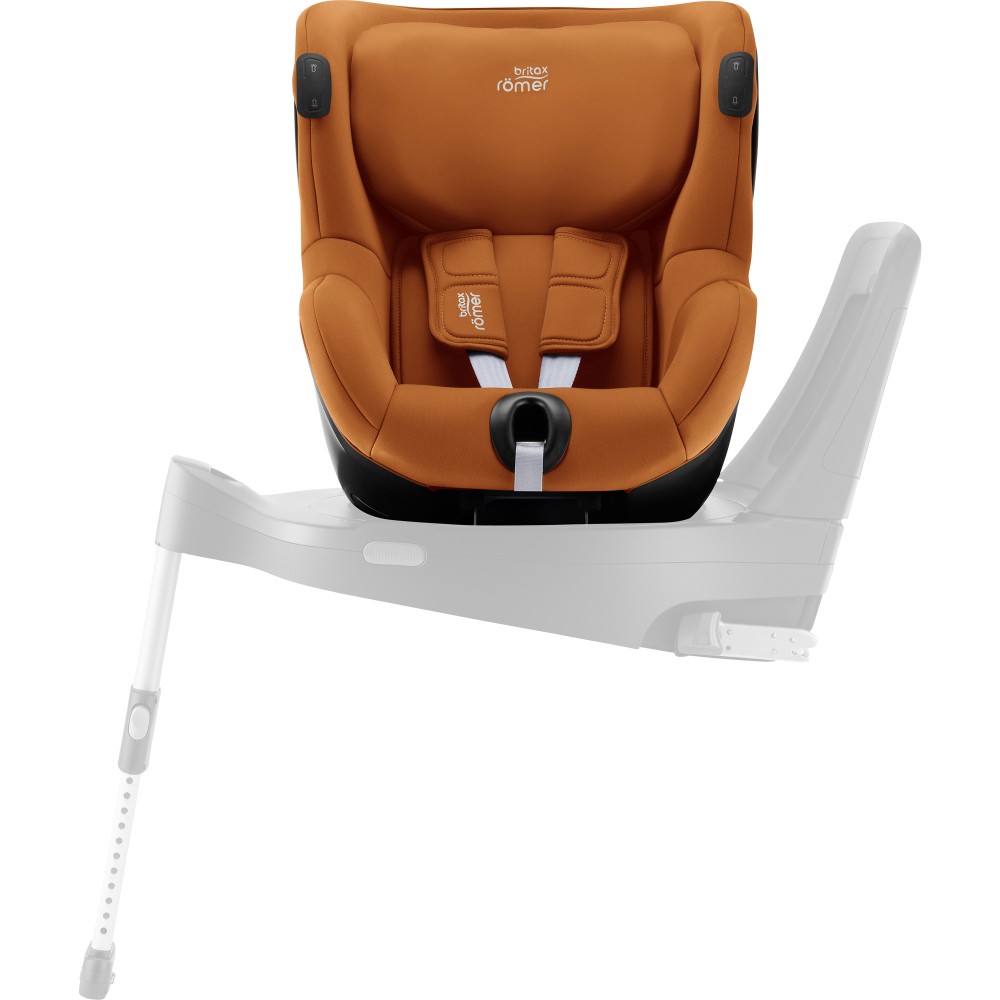 Britax Romer Dualfix iSense - детское автокресло (от 3 месяцев до 4 лет / 61 - 105 см), с функцией поворота на 360 градусов, для использования автокресла необходима совместимая база ISOFIX • Golden Cognac Britax Romer Dualfix iSense - детское автокресло (от 3 месяцев до 4 лет / 61 - 105 см), с функцией поворота на 360 градусов, для использования автокресла необходима совместимая база ISOFIX • Golden Cognac