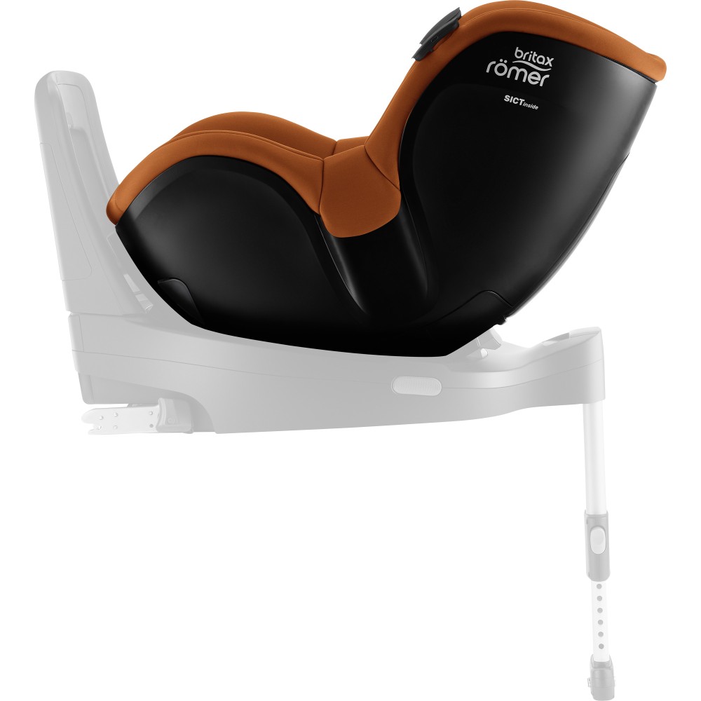 Britax Romer Dualfix iSense - детское автокресло (от 3 месяцев до 4 лет / 61 - 105 см), с функцией поворота на 360 градусов, для использования автокресла необходима совместимая база ISOFIX • Golden Cognac Britax Romer Dualfix iSense - детское автокресло (от 3 месяцев до 4 лет / 61 - 105 см), с функцией поворота на 360 градусов, для использования автокресла необходима совместимая база ISOFIX • Golden Cognac